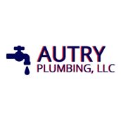 Logo of Autry Plumbing, LLC with a dripping faucet graphic.