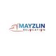 "Mayzlin Relocation logo with red truck design and map pin icons."