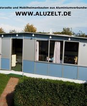 Dauerstandvorzelt aus Aluminiumverbundwerkstoff