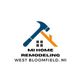 Logo of MI Home Remodeling, West Bloomfield, MI, with a hammer and house design.