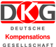 Logo mit den Buchstaben DKG über "Deutsche Kompensations Gesellschaft".