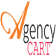 Logo of "Agency Cart" with a stylized "A" in orange and red text.