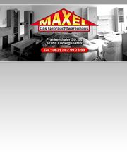 MAXEL "Das Gebrauchtwarenhaus"  Logo