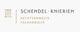 Logo von Schendel-Knieriem, Rechtsanwälte und Fachanwälte mit stilisiertem Säulensymbol.