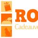 Oranje logo van Roos Cadeauverpakking met verschillende iconen; "Mooier dan Mooi" tekst.
