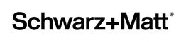 Logo mit schwarzem Text "Schwarz+Matt" auf weißem Hintergrund.