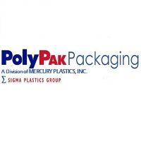 PolyPak Packaging logo, a division of Mercury Plastics, Inc., part of Sigma Plastics Group.