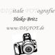 Digitale Fotografie-Text, Name Heiko Britz und Kamera-Skizze, Webseite: www.digfot.de