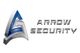 Silver and blue arrow logo with "Arrow Security" text on the right.
