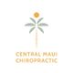 Logo of Central Maui Chiropractic featuring a stylized palm tree.