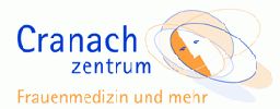 Logo des Cranach Zentrums mit dem Schriftzug "Frauenmedizin und mehr".