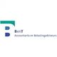 Logo met de tekst "BenT Accountants en Belastingadviseurs" op een witte achtergrond.