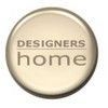 Rundes, beigefarbenes Logo mit der Aufschrift "Designers home" in der Mitte.