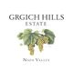 Label for Grgich Hills Estate, Napa Valley, with an illustration of grapevines.