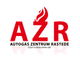 Logo mit roter Flamme, Text "AZR", "Autogas Zentrum Rastede" und "Godej & Engelmann GBR".