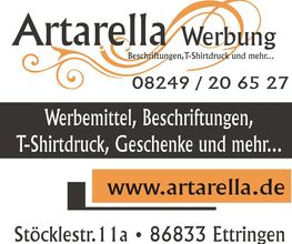 Artarella Werbung Logo