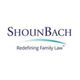 ShounBach logo with the tagline "Redefining Family Law" in blue text on a white background.