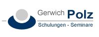 Logo mit Schriftzug: "Gerwich Polz Schulungen - Seminare".
