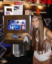Einfache Bedienung der Cocktailmaschine THE QUBE