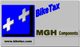 Logo mit Pluszeichen, Text "BikeTax" und "MGH Components" sowie URL "www.biketax.com".