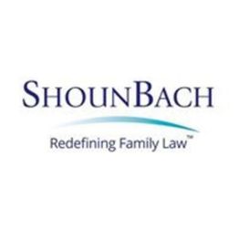 ShounBach logo with the tagline "Redefining Family Law" in blue text on a white background.