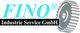 Logo von FINO Industrie Service GmbH mit Zahnrad-Symbol.