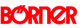 Rotes Börner-Logo auf weißem Hintergrund.