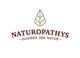 Logo mit Blatt und Text "Naturopathys - Elixiere der Natur".
