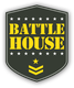 "Battle House logo with stars, yellow text, and a central emblem on a dark shield."