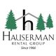 Hauserman Rental Group logo with trees and a house since 1966.