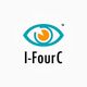 Logo met een oogvorm en de tekst "I-FourC" eronder.