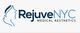 Logo of Rejuve NYC Medical Aesthetics with a profile silhouette design.