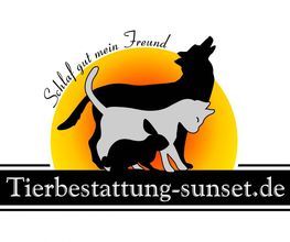 Tierbestattung sunset Logo