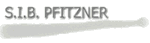 Text mit "S.I.B. PFITZNER", graue Unterstreichung.