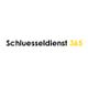 Logo mit Schriftzug "Schluesseldienst 365", Zahl in Gelb hervorgehoben.
