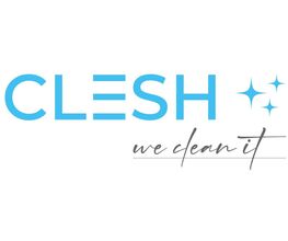 CLESH - we clean it! Logo