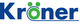 Logo mit dem Wort "Kröner", blau und grün gestaltet, mit Akzent auf dem "ö".