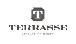 Logo of Terrasse Aesthetic Surgery with a stylized "T" in a shield.