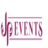 Logo with stylized letters "JP" and the word "Events" in purple on a white background.