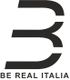 Logo "B" nero con testo "BE REAL ITALIA" sottostante.