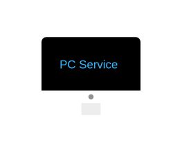 Pc service Logo