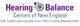 Hearing & Balance Centers of New England logo with text about improving lives since 1992.