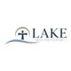 Logo of Lake Wellness Center featuring a cross and wave design.