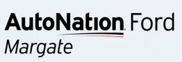 Logo for AutoNation Ford Margate with stylized text.