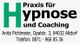 Text: "Praxis für Hypnose und Coaching, Anita Pichlmeier, Altdorf, Tel: 0871 - 966 85 36."