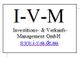 Logo der I-V-M Investitions- & Verkaufs-Management GmbH mit Website: www.i-v-m.de.ms