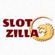 Logo with the text "Slotzilla" and a stylized, circular dragon design.