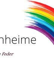 Wohnheim Blaue Feder Logo