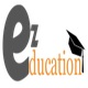 Logo with the text "Ezducation" in gray and orange letters.