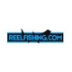 Logo with blue "REELFISHING.COM" text and a silhouette of a fish above the letters.